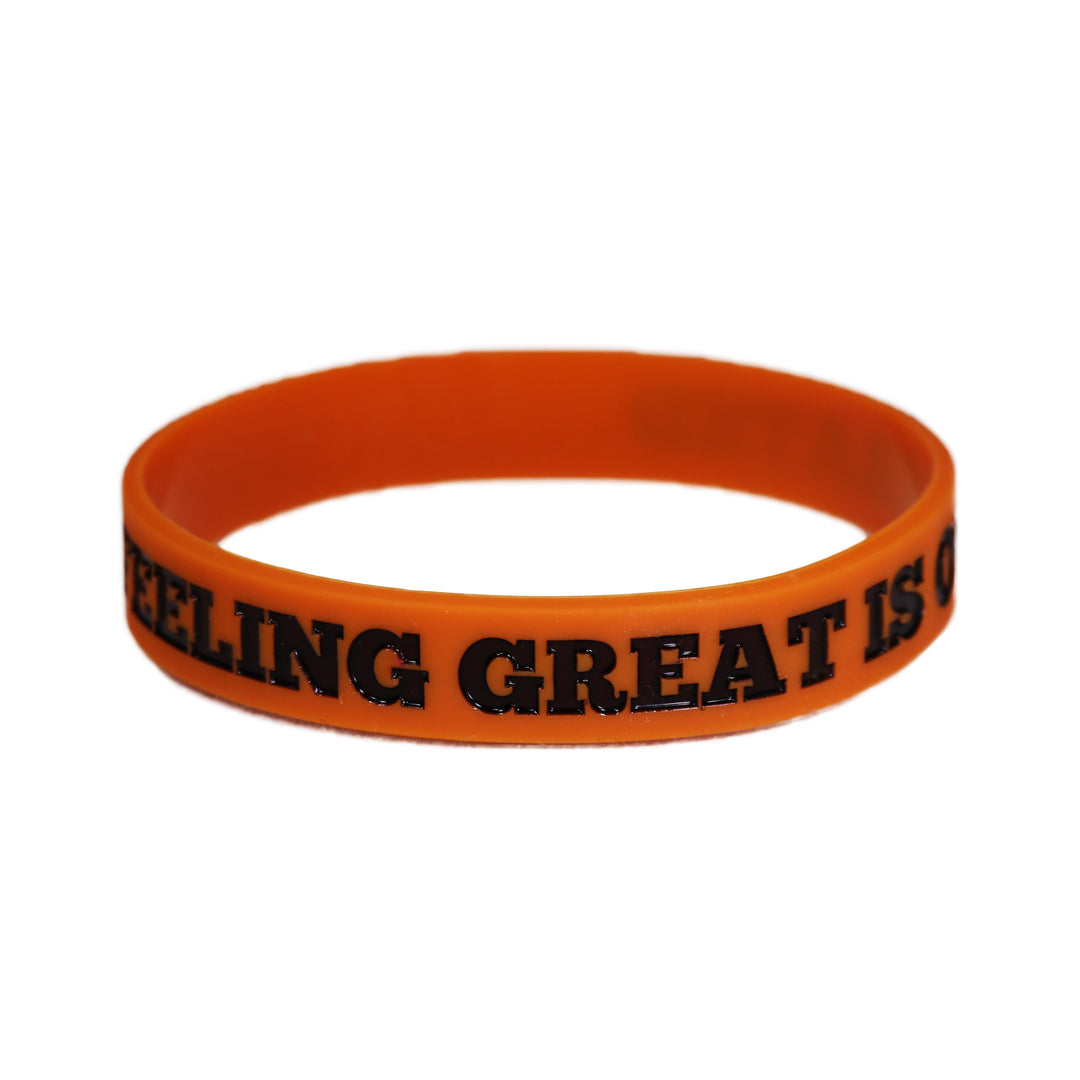 Feeling Great is Overrated Wristband