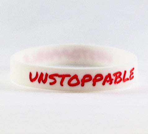 Unstoppable Wristband - White